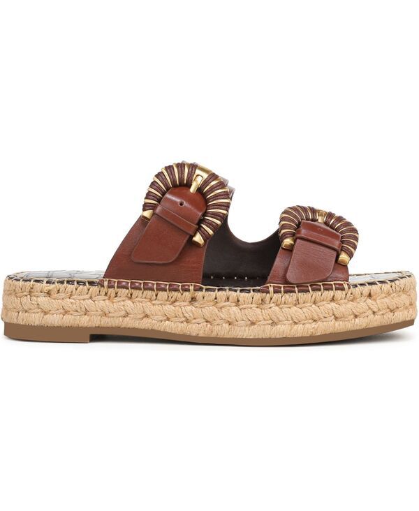 サムエデルマン レディース シューズ スリッポン・ローファー サンダル Sam Edelman Womens Tabbey SlipOn Sandals Burnt Brandy