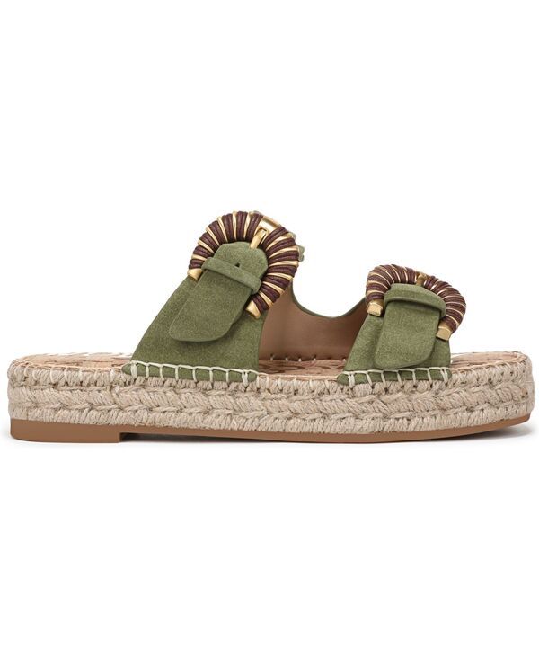 サムエデルマン レディース シューズ スリッポン・ローファー サンダル Sam Edelman Womens Tabbey SlipOn Sandalsummer Olive オリーブ