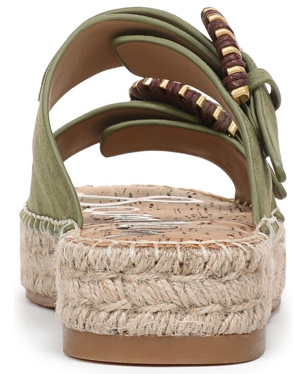 サムエデルマン レディース シューズ スリッポン・ローファー サンダル Sam Edelman Womens Tabbey SlipOn Sandalsummer Olive オリーブ