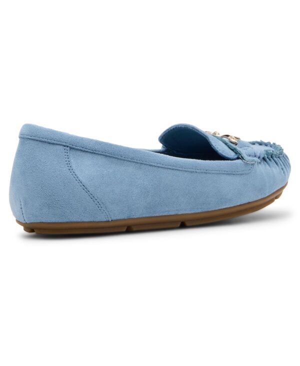 アンクライン レディース シューズ スリッポン・ローファー Anne Klein Womens Hewlett Slip On Driver Loafers Denim デニム