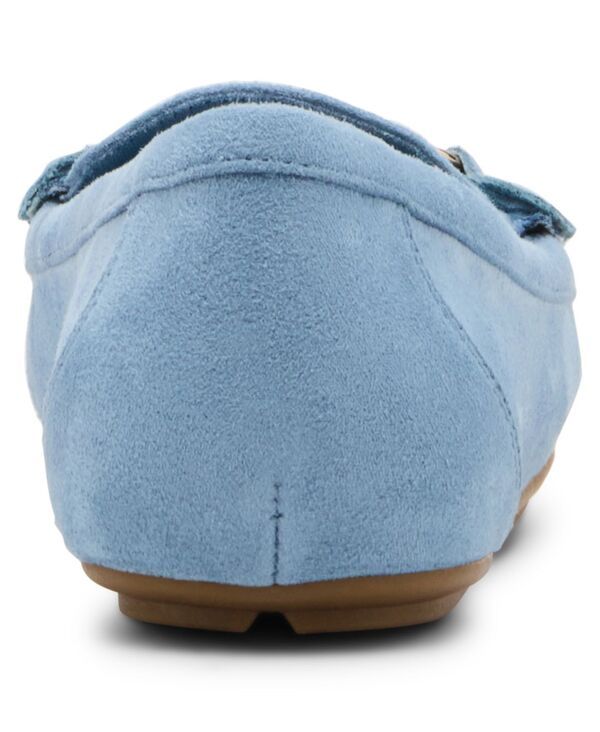 アンクライン レディース シューズ スリッポン・ローファー Anne Klein Womens Hewlett Slip On Driver Loafers Denim デニム