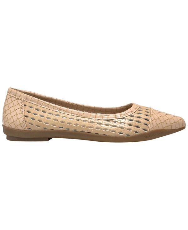 エアロソールズ レディース シューズ スリッポン・ローファー Aerosoles Womens Dala SlipOn Ballet Flats Beige Faux Open Weave ベージュ エアロソールズ レディース シューズ スリッポン・ローファー Aerosoles Womens Dala SlipOn Ballet Flats Beige Faux Open Weave ベージュ