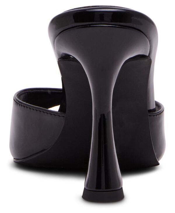 マッデンガール レディース シューズ スリッポン・ローファー サンダル ヒール Madden Girl Womens Gibson HighHeel SlipOn Sandals Black Pate マッデンガール レディース シューズ スリッポン・ローファー サンダル ヒール Madden Girl Womens Gibson HighHeel SlipOn Sandals Black Pate