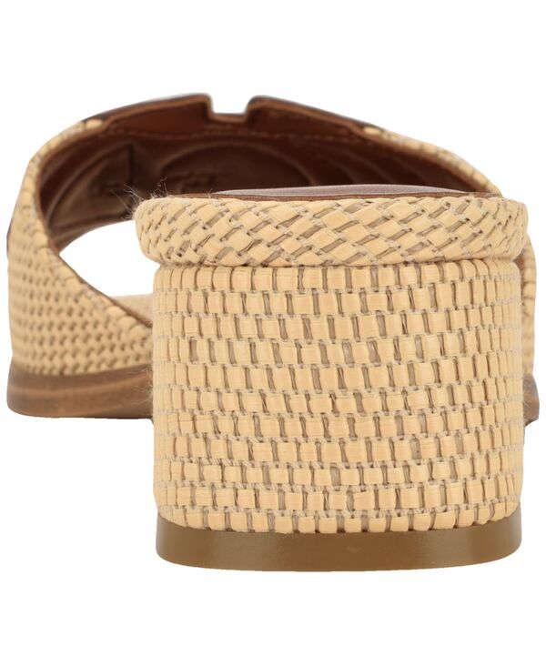 ゲス レディース シューズ スリッポン・ローファー サンダル ヒール GUESS Womens Cerrina SlipOn Block Heel Sandal NaturalRaffia