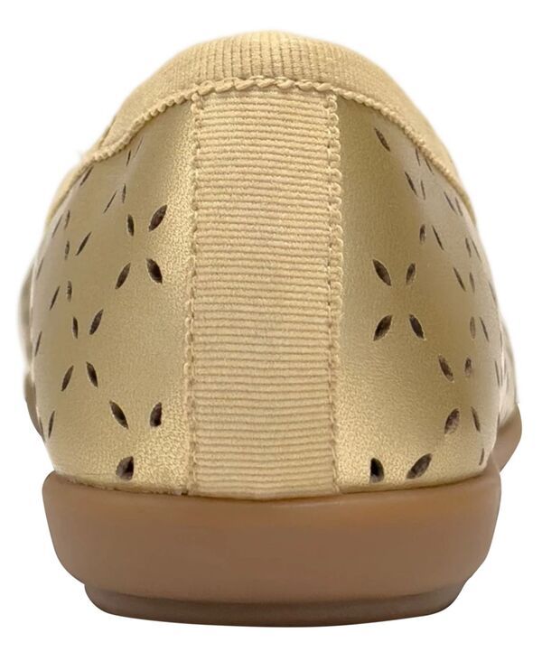 エアロソールズ レディース シューズ スリッポン・ローファー Aerosoles Womens Beyla SlipOn Ballet Flatsoft Gold Faux Leather ゴールド
