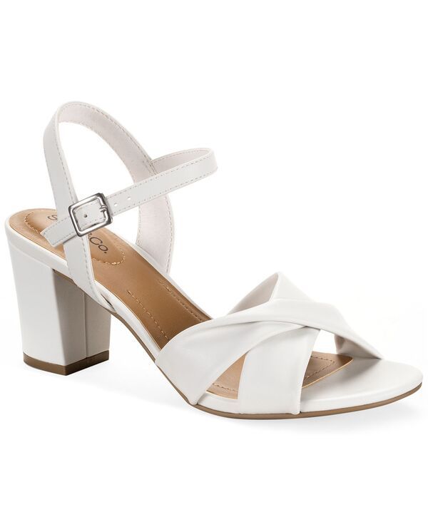 スタイルアンドコー レディース シューズ サンダル Style Co Womens Pipperr Dressandals White Linen ホワイト