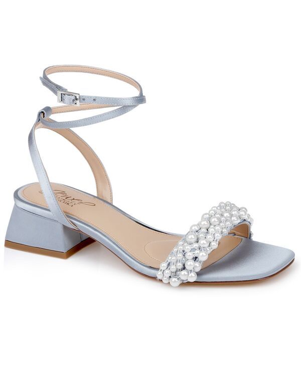 ジュウェルダグレイミシュカ レディース シューズ サンダル Jewel Badgley Mischka Womens Payton Square Toevening Sandals Mist Sati