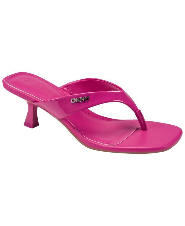 ダナ キャラン ニューヨーク レディース シューズ サンダル ヒール DKNY Womens Mackey Heeled Thong Dressandals Hot Pink ピンク