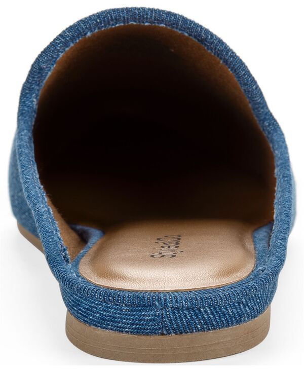 スタイルアンドコー レディース シューズ スリッポン・ローファー Style Co Womens Naomii SlipOn Mules Denim デニム