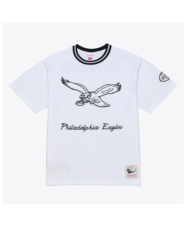 ミッチェルネス メンズ トップス Tシャツ Mitchell Ness Mens White Philadelphia Eagles Arctic TShirt White ホワイト