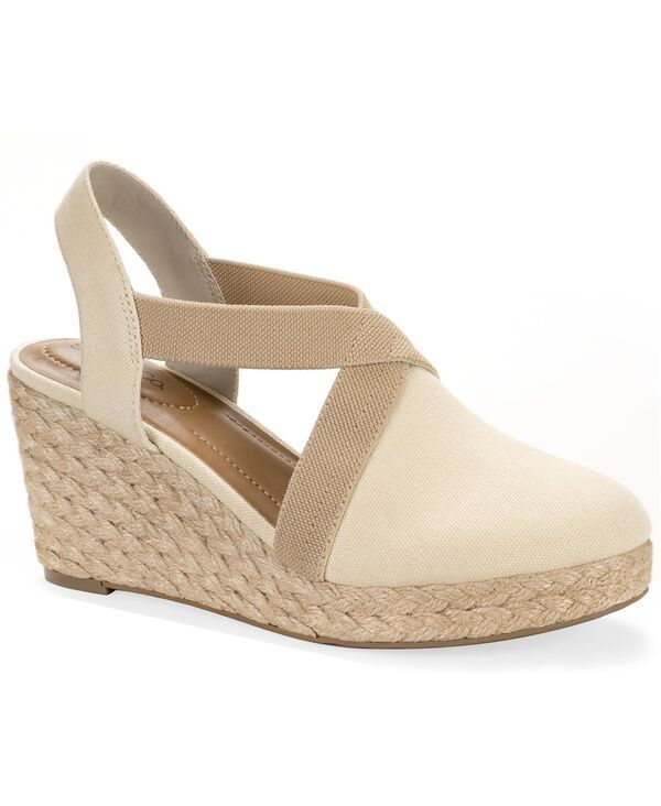 スタイルアンドコー レディース シューズ サンダル Style Co Womensiennaa Closed Toe Wedgespadrilles Papyrus