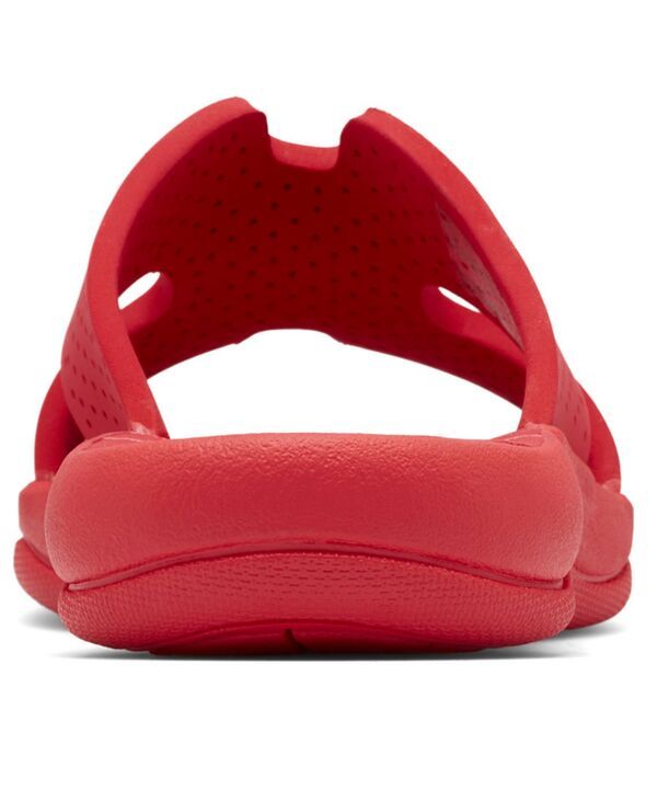 クラークス レディース シューズ サンダル Clarks Womensunmaze Bali Round Toe Sandals Poppy Red レッド