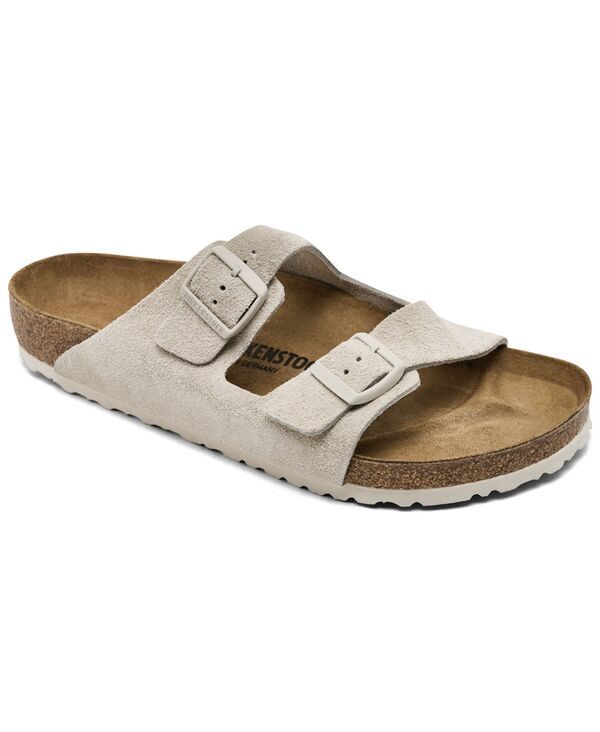 ビルケンシュトック メンズ シューズ スニーカー サンダル スエード レザー Birkenstock Mens Arizona Suede Leather Soft Footbed Sandals f