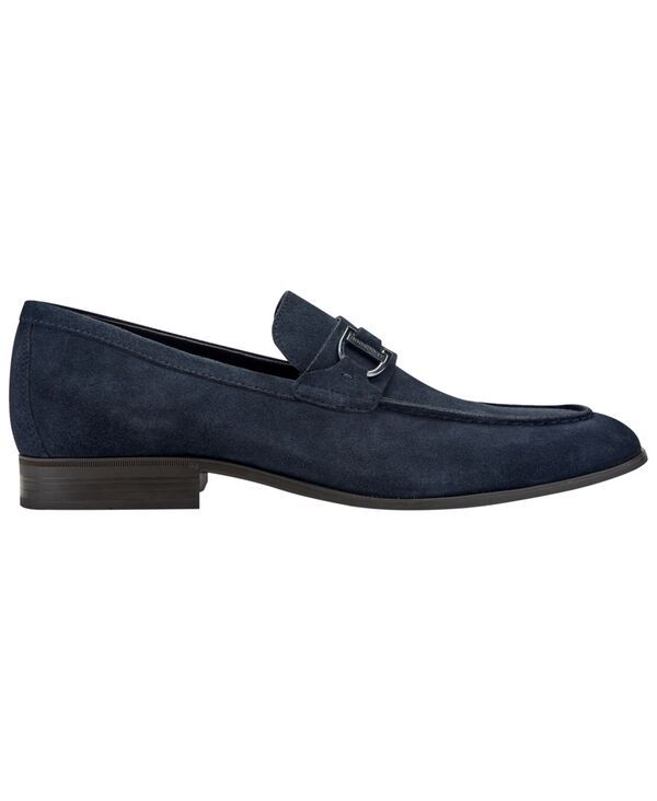 ロックポート メンズ シューズ スリッポン・ローファー Rockport Mens Carlo Almond Toe SlipOn Dress Loafers Dark Blue ブルー