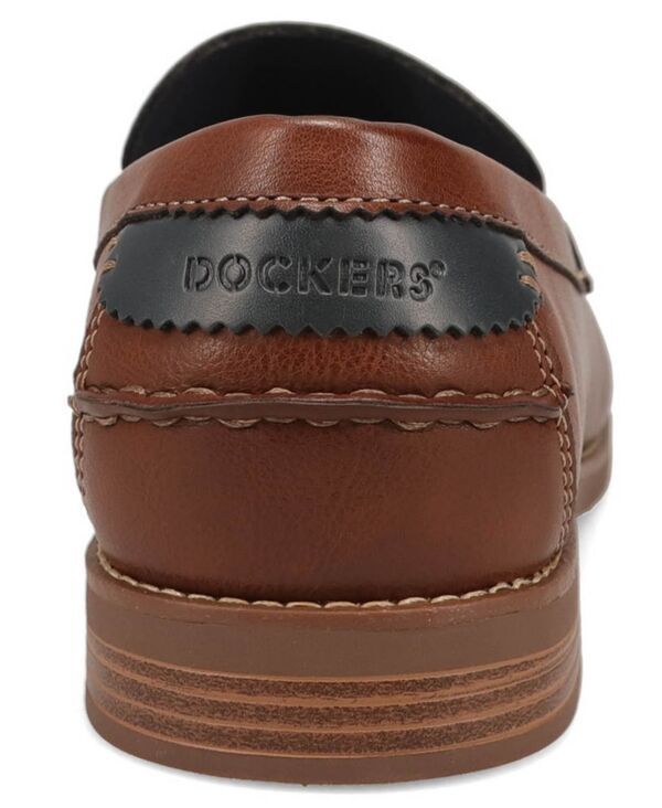 ドッカーズ メンズ シューズ スリッポン・ローファー Dockers Mens Pullman Tassel Penny Loafers Cognac