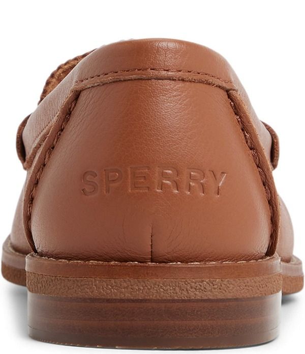 スペリー レディース シューズ スリッポン・ローファー レザー Sperry Womenseaport Penny Leather Loafers Light Brown ブラウン