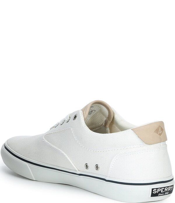 スペリー メンズ シューズ スニーカー Sperry Mens Helm CVO Twill Sneakers White ホワイト