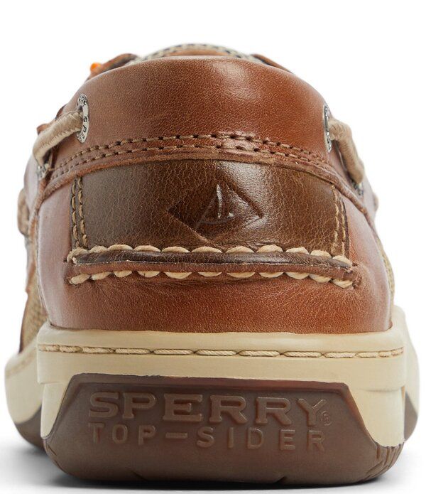 スペリー メンズ シューズ スリッポン・ローファー Sperry Mens TopSider Billfish 3Eye Boat Shoes Cognac