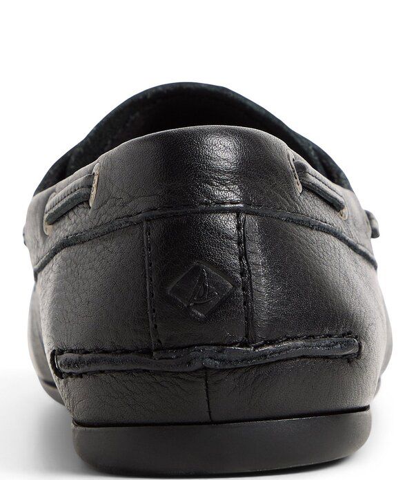 スペリー レディース シューズ レザー Sperry Womenslim Boatumbled Leather Boat Shoes Black ブラック