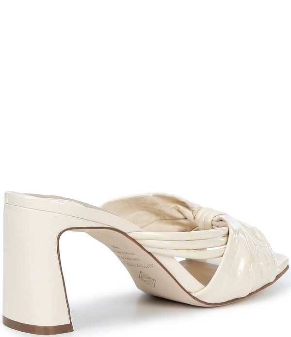 アントニオ メラーニ レディース シューズ サンダル レザー Antonio Melani Cassy Two Toned Leather Knottedresslide Sandalsweet Cr