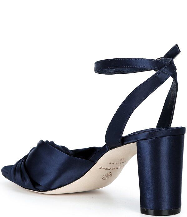アントニオ メラーニ レディース シューズ サンダル サテン Antonio Melani Tessatin Knottedressandals Vessel Blue ブルー アントニオ メラーニ レディース シューズ サンダル サテン Antonio Melani Tessatin Knottedressandals Vessel Blue ブルー
