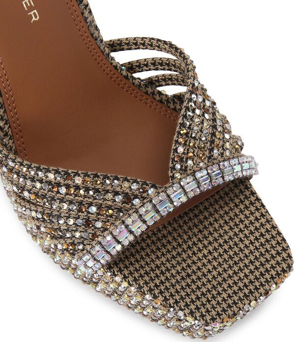 カートジェイガーロンドン レディース シューズ サンダル プラットフォーム Kurt Geiger London Crystal Embellished Straplatform Dressandal