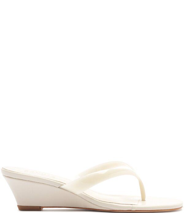 シュッツ レディース シューズ サンダル Schutz Roslyn Jelly Thong Wedge Slide Sandalsugar White ホワイト シュッツ レディース シューズ サンダル Schutz Roslyn Jelly Thong Wedge Slide Sandalsugar White ホワイト