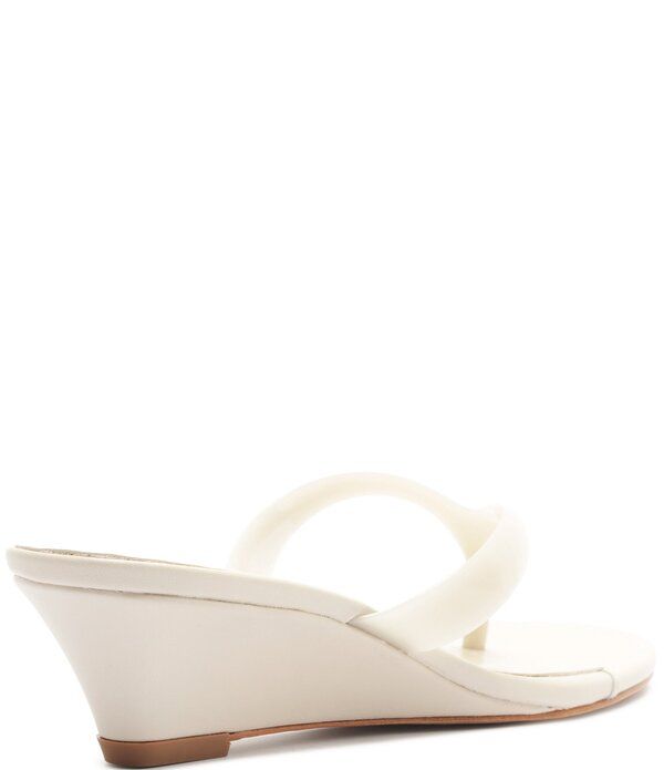 シュッツ レディース シューズ サンダル Schutz Roslyn Jelly Thong Wedge Slide Sandalsugar White ホワイト シュッツ レディース シューズ サンダル Schutz Roslyn Jelly Thong Wedge Slide Sandalsugar White ホワイト
