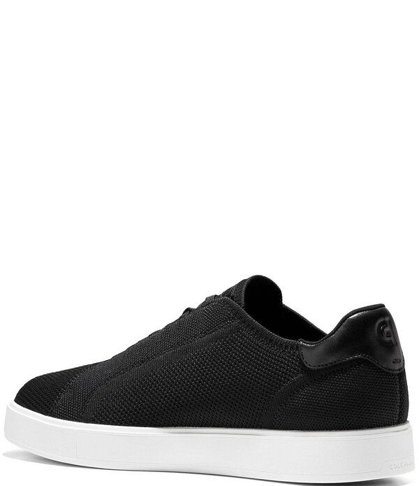 コールハーン メンズ シューズ スニーカー Cole Haan Mens GrandPro Luxe SlipOn Stitchlite Sneakers BlackWhite ホワイト コールハーン メンズ シューズ スニーカー Cole Haan Mens GrandPro Luxe SlipOn Stitchlite Sneakers BlackWhite ホワイト