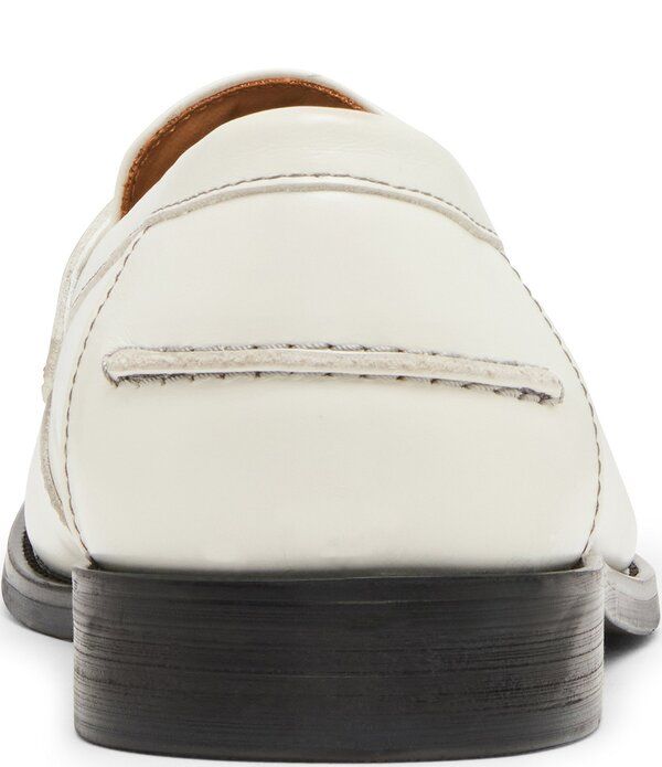 スティーブ マデン メンズ シューズ スリッポン・ローファー コントラスト レザー Steve Madden Mens Natan Leather Contrastitch Penny Loafers