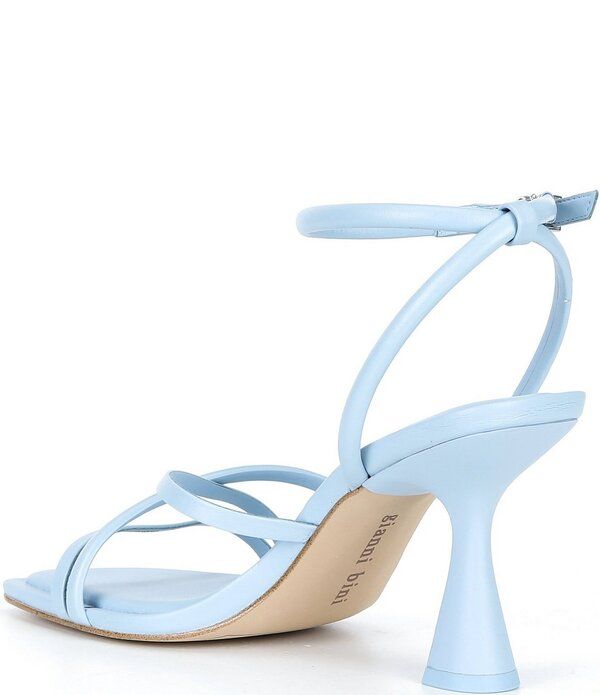 ジャンビニ レディース シューズ サンダル レザー Gianni Bini Rondo Leather Strappy Square Toe Dressandals Cornflower Blue ブ ジャンビニ レディース シューズ サンダル レザー Gianni Bini Rondo Leather Strappy Square Toe Dressandals Cornflower Blue ブ