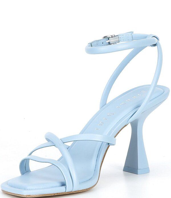 ジャンビニ レディース シューズ サンダル レザー Gianni Bini Rondo Leather Strappy Square Toe Dressandals Cornflower Blue ブ ジャンビニ レディース シューズ サンダル レザー Gianni Bini Rondo Leather Strappy Square Toe Dressandals Cornflower Blue ブ