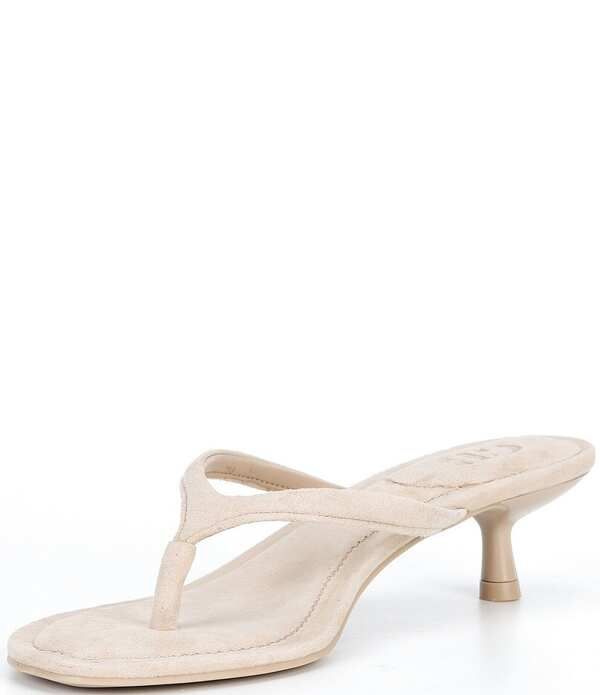 ジービー レディース シューズ サンダル スエード ヒール GB 90sBaby Suede Heeled Thong Dressandalsienna Sand サンド