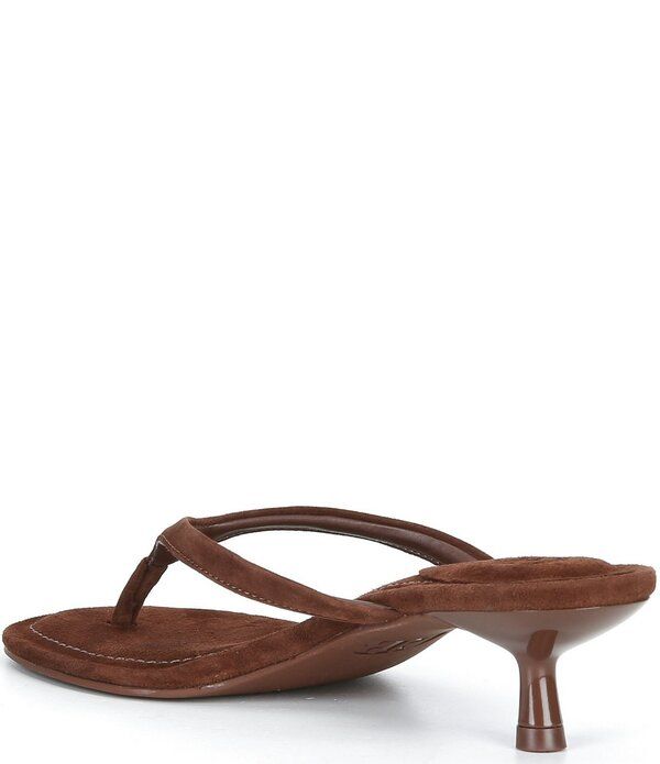 ジービー レディース シューズ サンダル スエード ヒール GB 90sBaby Suede Heeled Thong Dressandals Brunette ジービー レディース シューズ サンダル スエード ヒール GB 90sBaby Suede Heeled Thong Dressandals Brunette