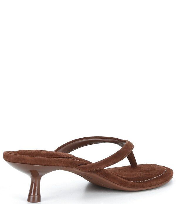 ジービー レディース シューズ サンダル スエード ヒール GB 90sBaby Suede Heeled Thong Dressandals Brunette ジービー レディース シューズ サンダル スエード ヒール GB 90sBaby Suede Heeled Thong Dressandals Brunette