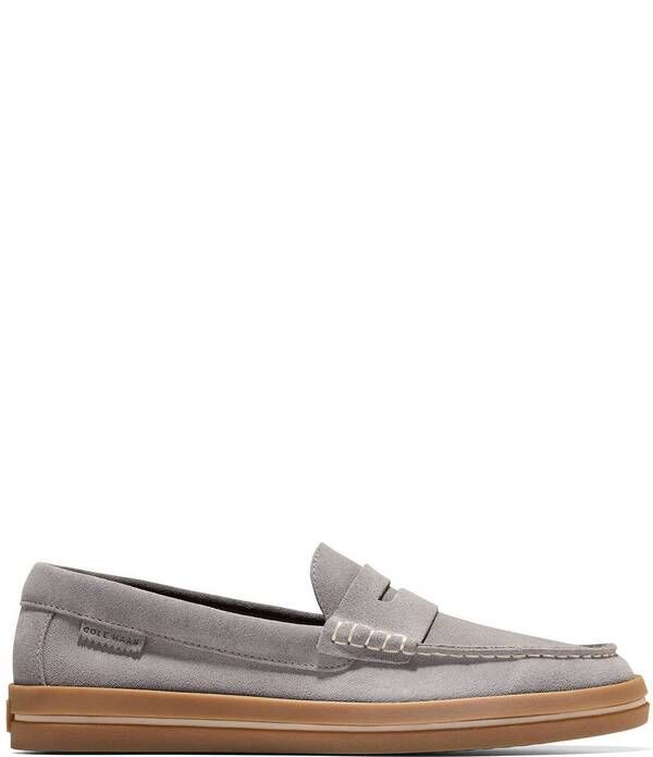 コールハーン メンズ シューズ スリッポン・ローファー スエード Cole Haan Mens Pinch Suede LongWeekender Penny Loafers IronstoneGum