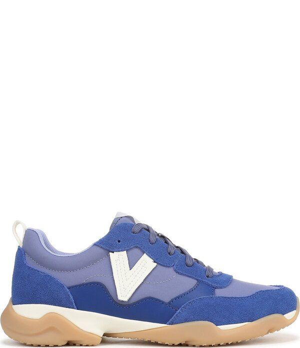 バイオニック レディース シューズ スニーカー レース レザー Vionic Walk Slim Glide Sleek Leather Lace Up Sneakers Mazarine Blue
