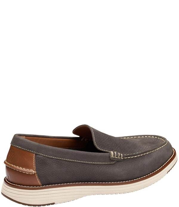 ジョンストンアンドマーフィー メンズ シューズ スリッポン・ローファー Johnston Murphy Mens Upton Perforated Nubuck Venetian Loafers Ch