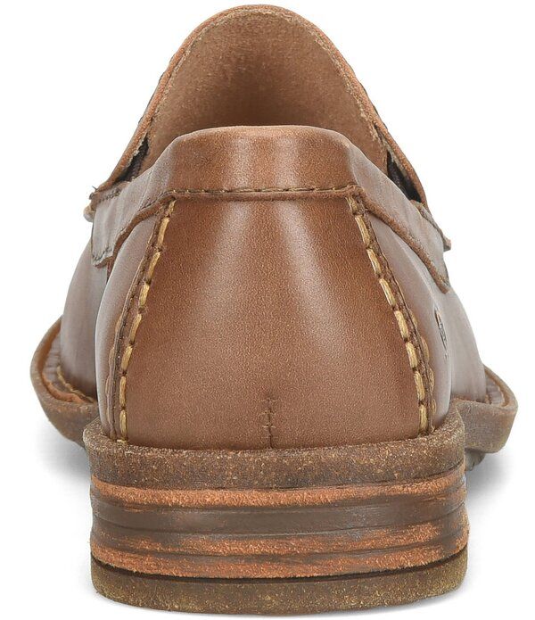 ボーン メンズ シューズ スリッポン・ローファー レザー Born Mens Roger Leather SlipOn Loafers Brown ブラウン ボーン メンズ シューズ スリッポン・ローファー レザー Born Mens Roger Leather SlipOn Loafers Brown ブラウン