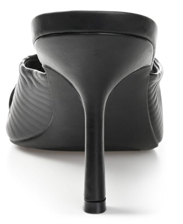 ジュルネ コレクション レディース シューズ サンダル プリーツ Journee Collection Womens Greer Pleated Sandals Black ブラック