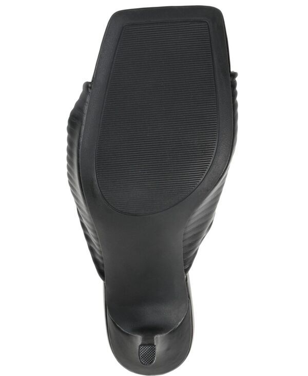 ジュルネ コレクション レディース シューズ サンダル プリーツ Journee Collection Womens Greer Pleated Sandals Black ブラック