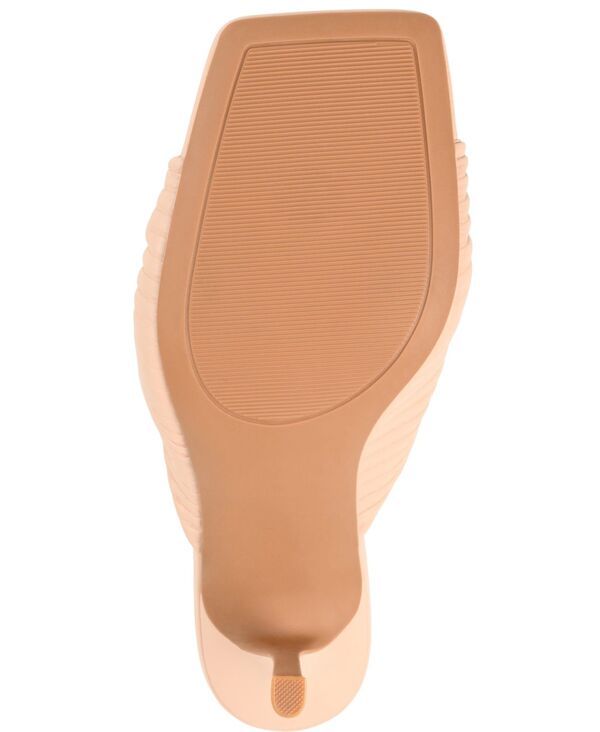 ジュルネ コレクション レディース シューズ サンダル プリーツ Journee Collection Womens Greer Pleated Sandals Nude