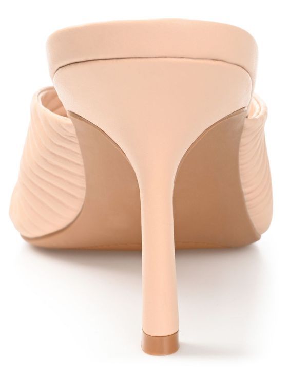 ジュルネ コレクション レディース シューズ サンダル プリーツ Journee Collection Womens Greer Pleated Sandals Nude