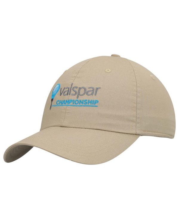アヘッド メンズ アクセサリー 帽子 Ahead Mens Khaki Valspar Championship Shawmut Adjustable Hat Khaki カーキ