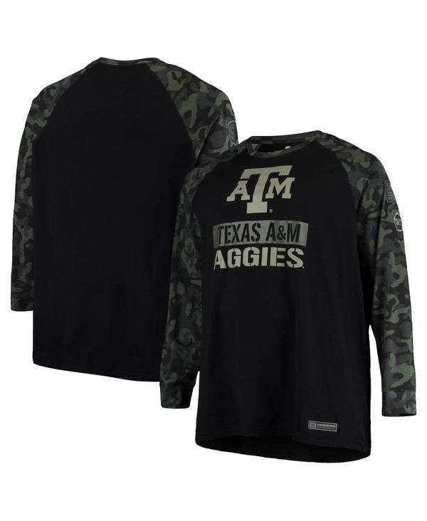 コロシアム メンズ トップス Tシャツ トール シャツ Colosseum Mens Black Camo Texas AM Aggies OHT MilitaryInspired Appreciat