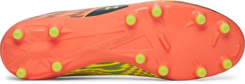 アンダーアーマー メンズ シューズ スニーカー Under Armour Shadow Club 4 FG Soccer Cleats OrangeGreen オレンジ
