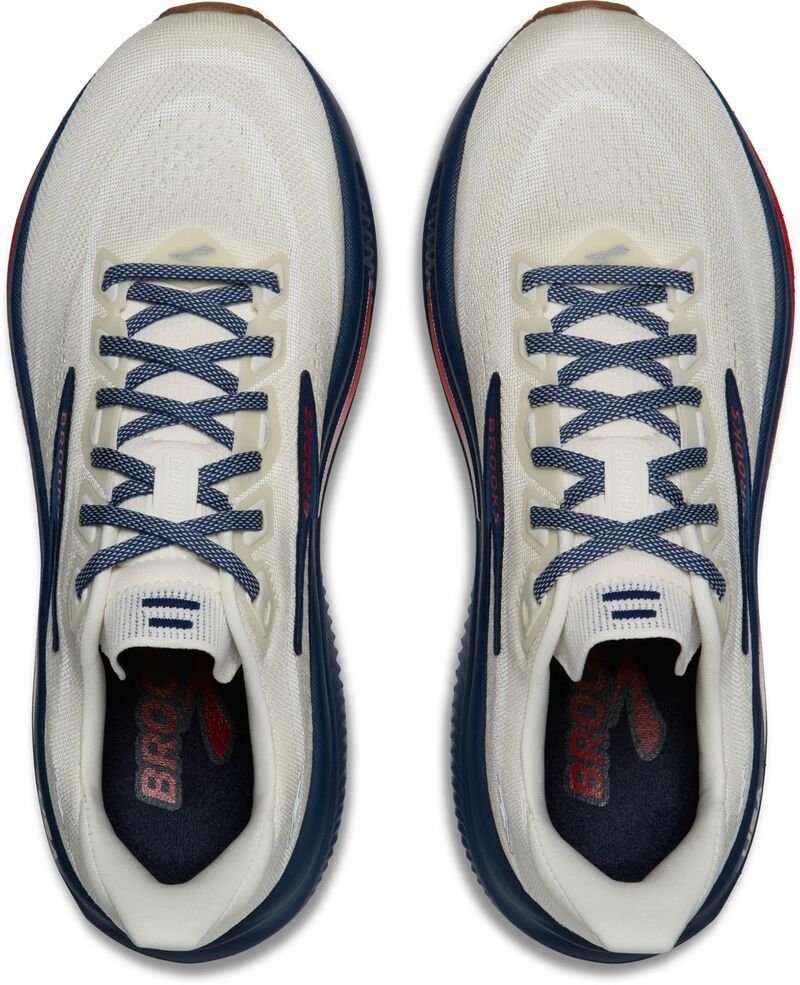 ブルックス メンズ シューズ スニーカー Brooks Mens Ghost 18 Running Shoes CoconutRedBlue ブルー