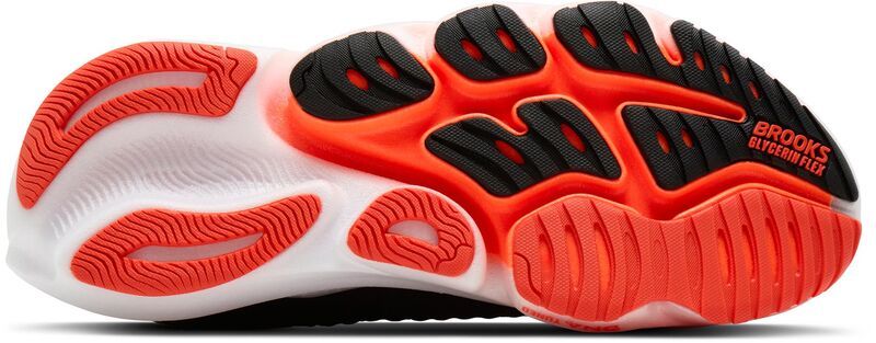 ブルックス メンズ シューズ スニーカー Brooks Mens Glycerin Flex Running Shoes BlackOrange ブラック
