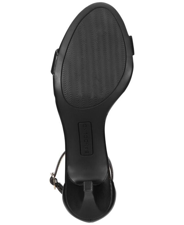 バンドリーノ レディース シューズ サンダル Bandolino Womens Madia Two Piece Dress Sandals Black ブラック