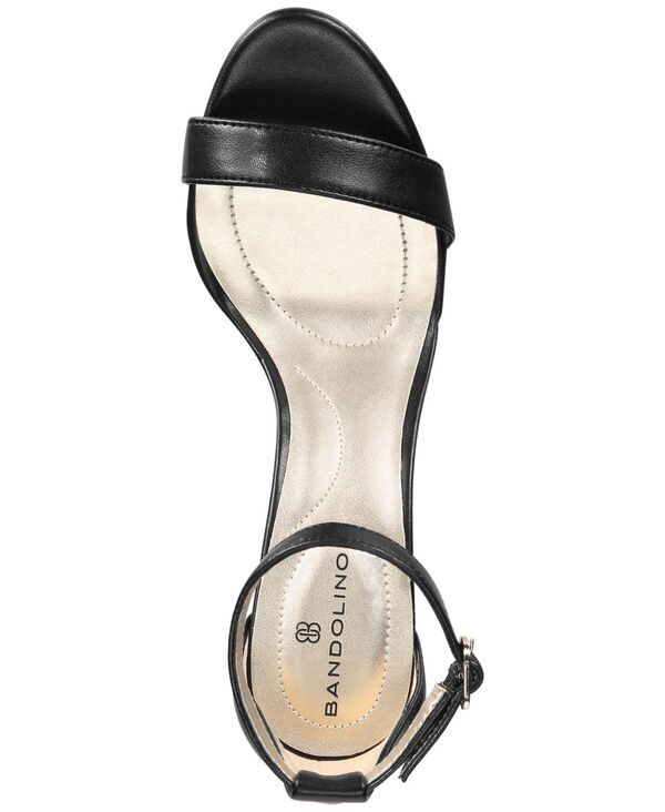 バンドリーノ レディース シューズ サンダル Bandolino Womens Madia Two Piece Dress Sandals Black ブラック